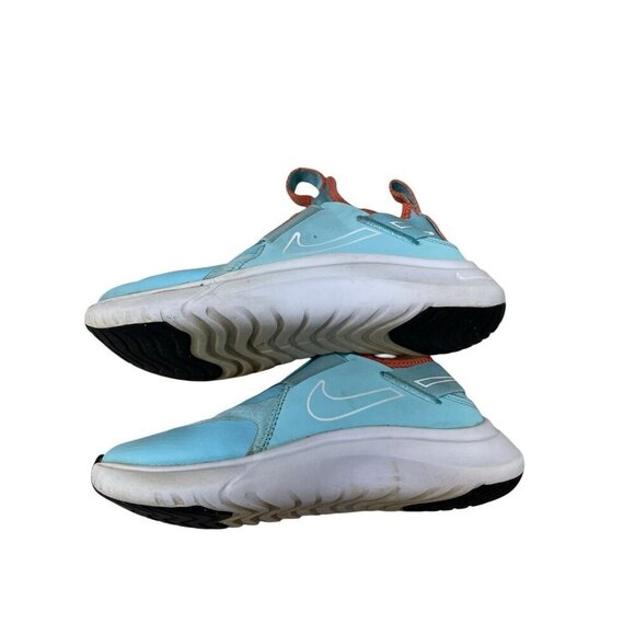 Nike Flex Plus  CW7415-402  Slip On Sneakers Teal Size 4Y(Youth) - Picture 2 of 8